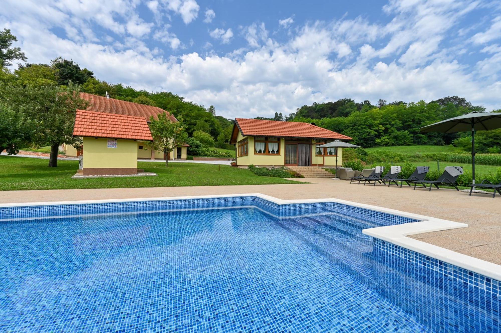 Ruralna Kuca 'Villa Zagorka' Za Odmor Sa Bazenom I Bocalistem Donja Pacetina Dış mekan fotoğraf