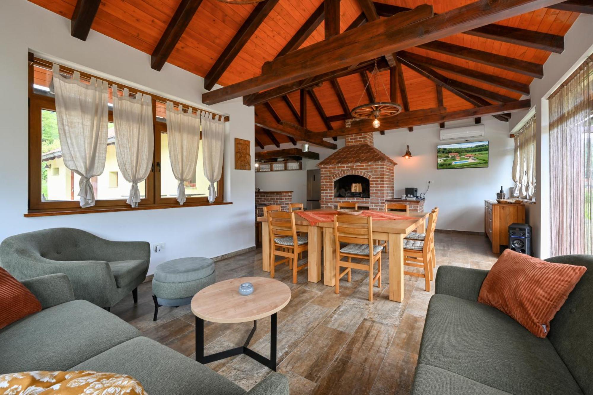 Ruralna Kuca 'Villa Zagorka' Za Odmor Sa Bazenom I Bocalistem Donja Pacetina Dış mekan fotoğraf